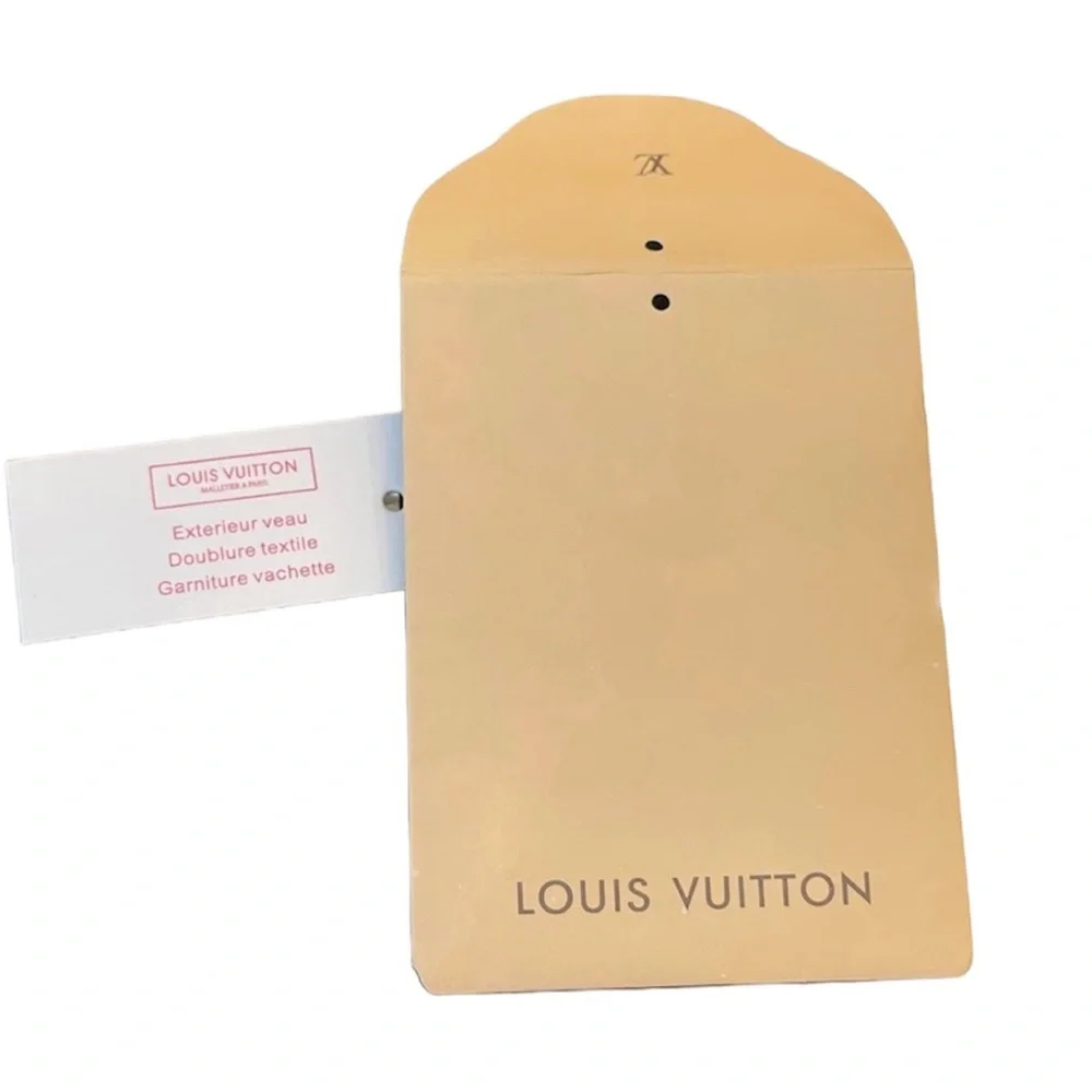 LOUIS VUITTON Storage Slider Box, Bag, Information Slip & Envelope